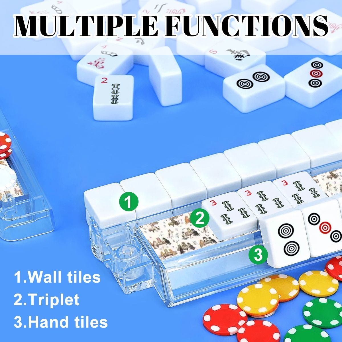 Meowjong Tile Rack (Set of 4)
