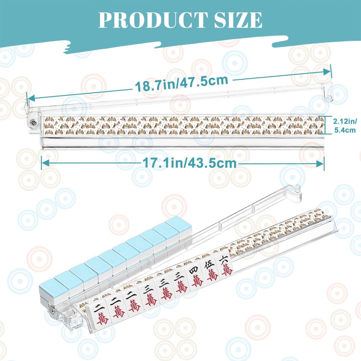 The Loyal Lineup Tile Rack (Set of 4)