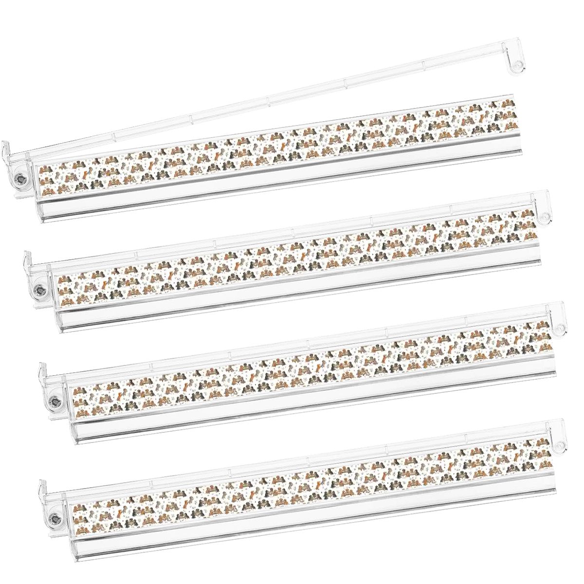 The Sausage Shuffle Tile Rack (Set of 4)