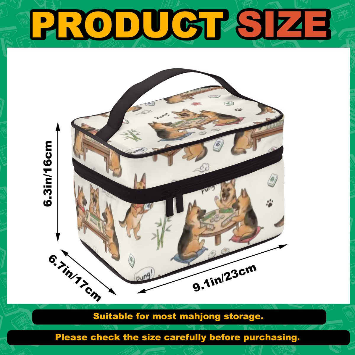 The Loyal Luggage Mahjong Bag