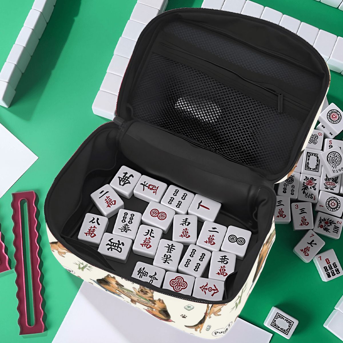 The Loyal Luggage Mahjong Bag