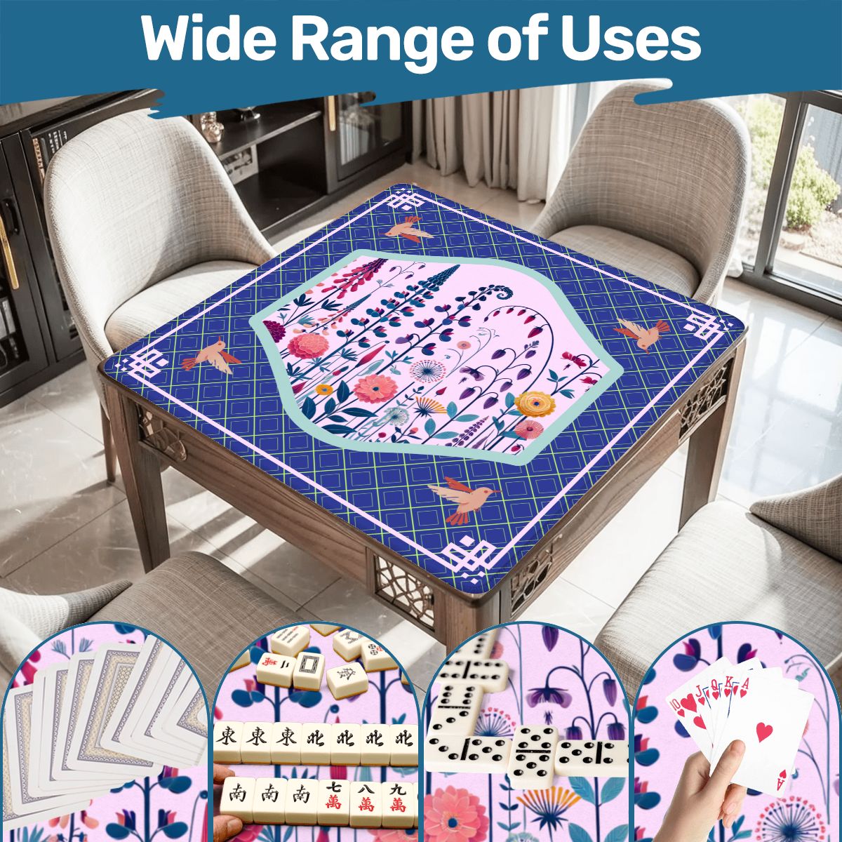 Birdies & Bams Mahjong Mat
