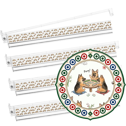 The Loyal Lineup Tile Rack (Set of 4)