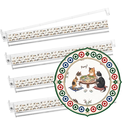 Meowjong Tile Rack (Set of 4)
