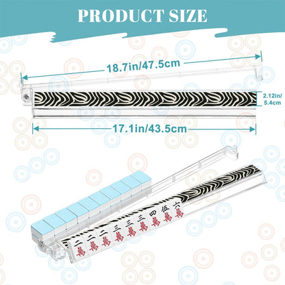 Stripes and Shuffles Tile Rack (Set of 4)