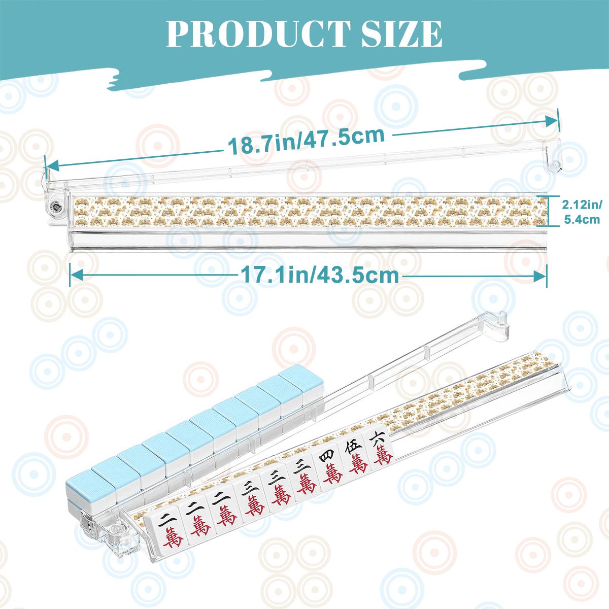 Sit, Stay, snd Slay Tile Rack (Set of 4)
